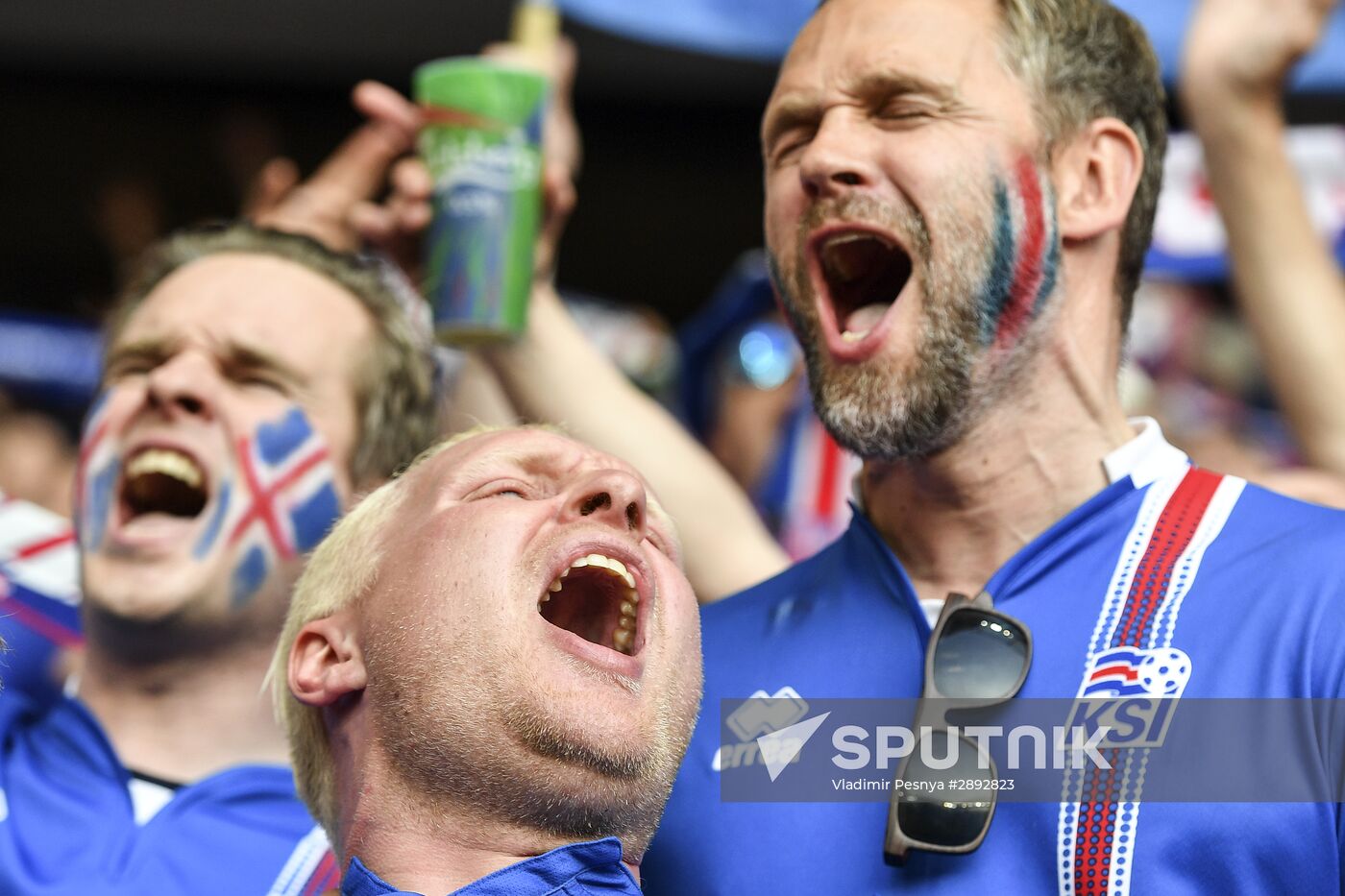 UEFA Euro 2016. England vs. Iceland