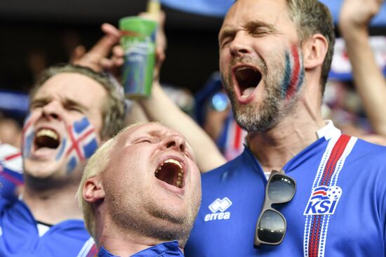UEFA Euro 2016. England vs. Iceland