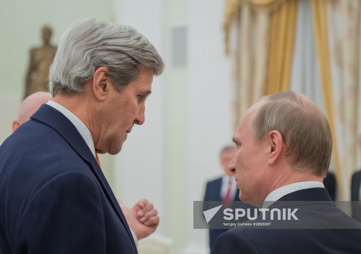 President Putin meets with US Secretary of State John Kerry