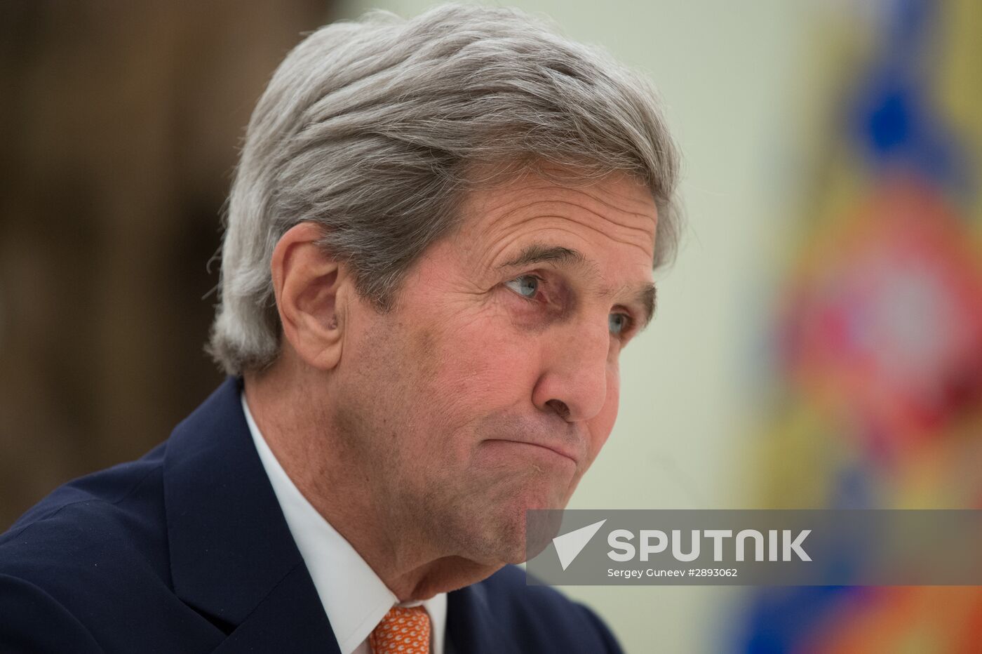 President Putin meets with US Secretary of State John Kerry