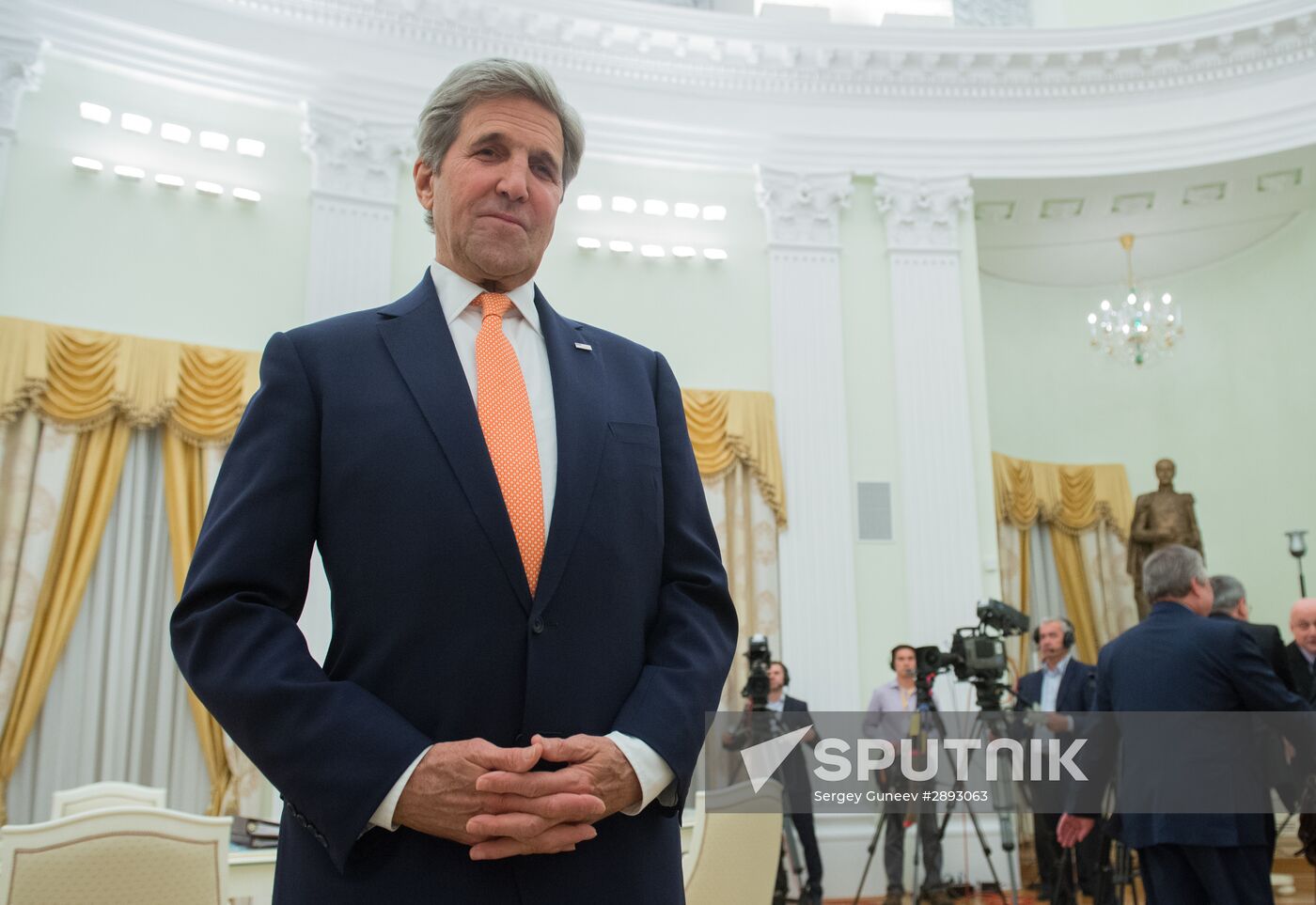 President Putin meets with US Secretary of State John Kerry