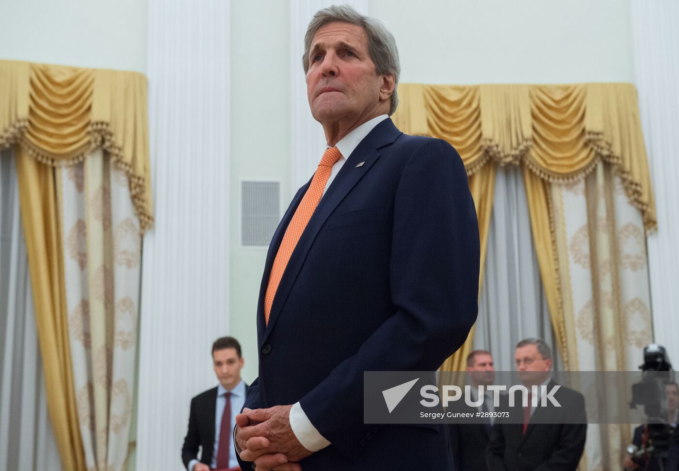President Putin meets with US Secretary of State John Kerry