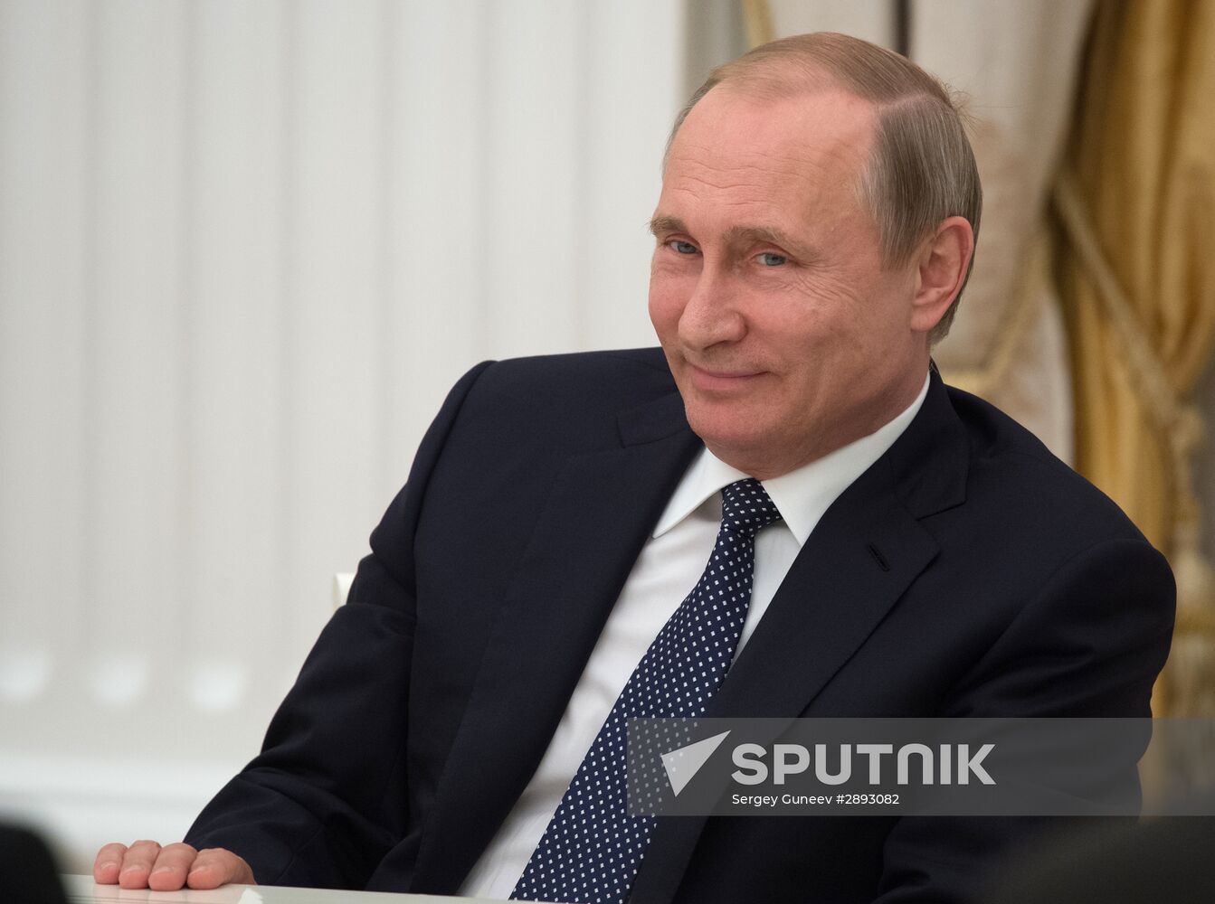 President Putin meets with US Secretary of State John Kerry