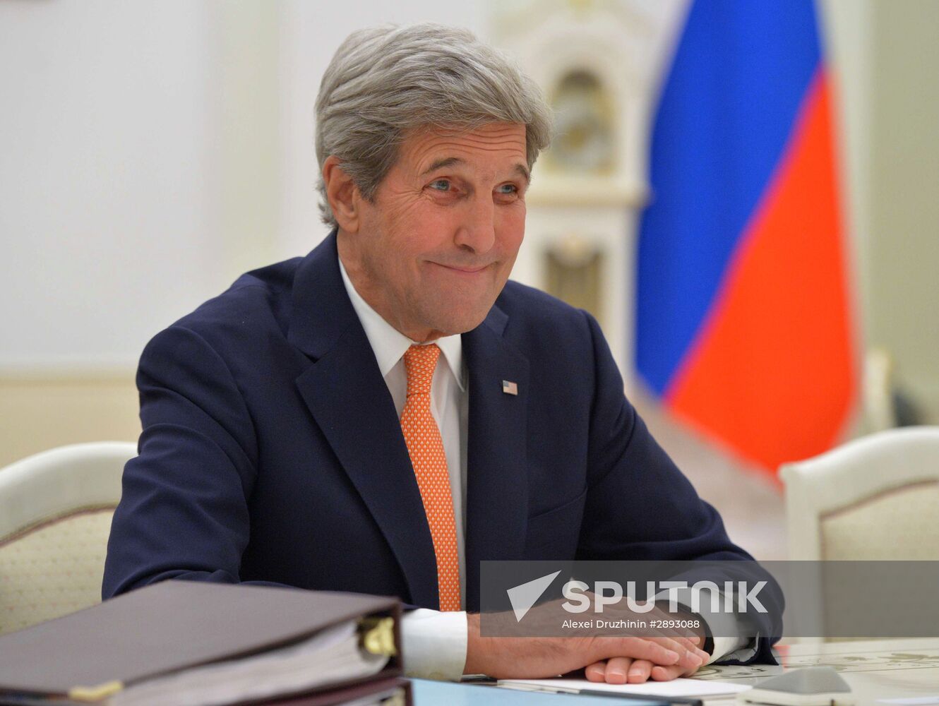 President Putin meets with US Secretary of State John Kerry