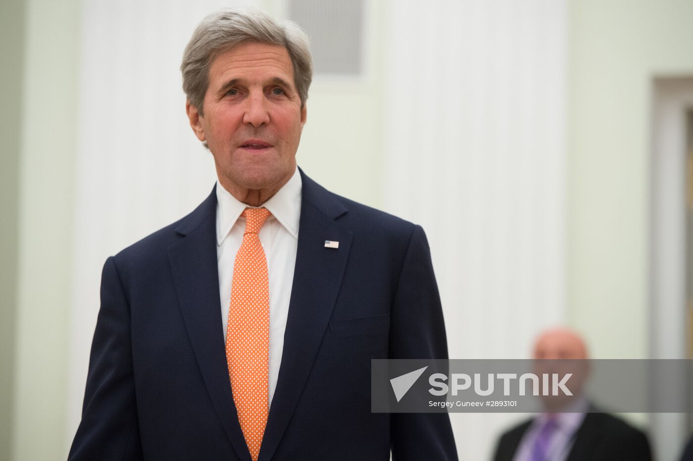 Vladimir Putin meets with US Secretary of State John Kerry