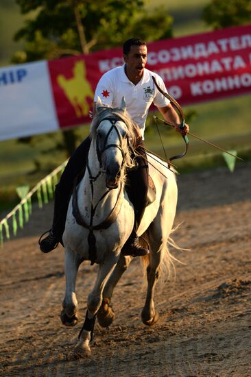 International fancy riding competition