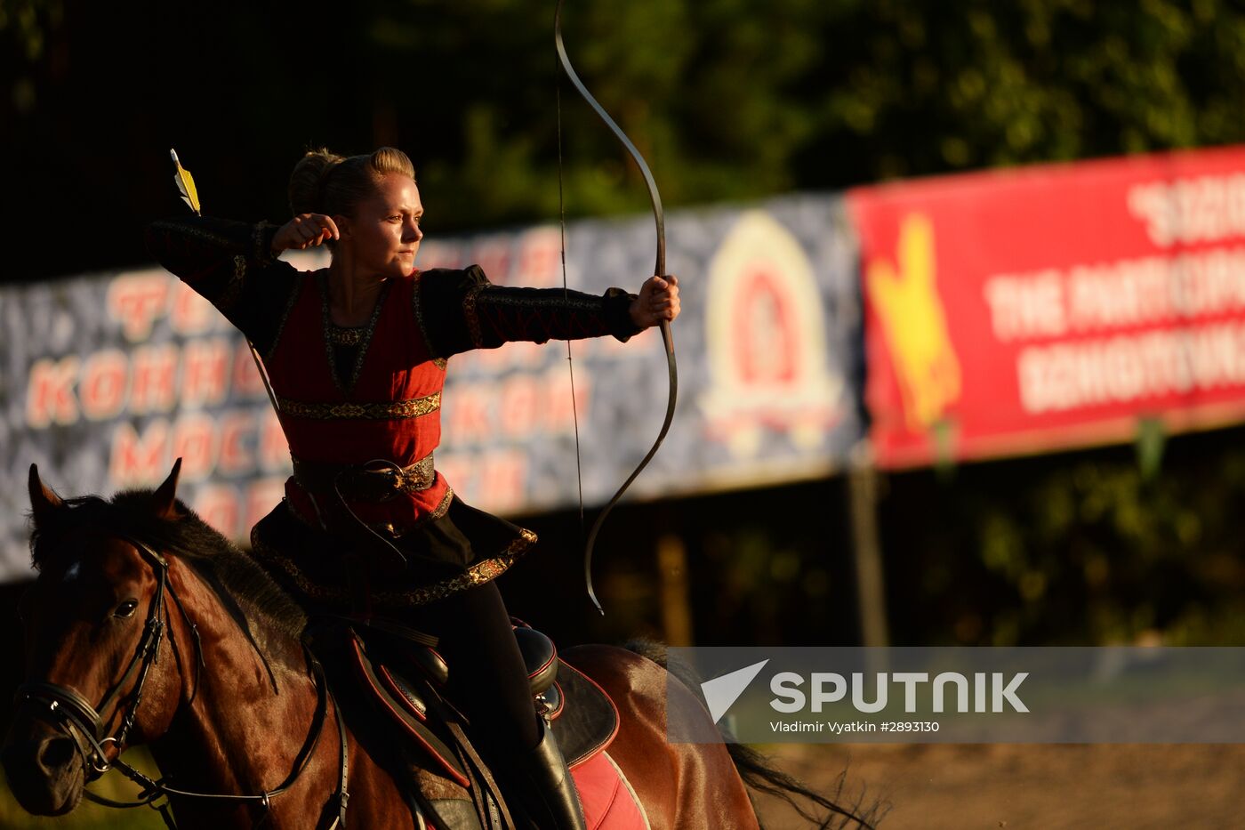 International trick riding competition