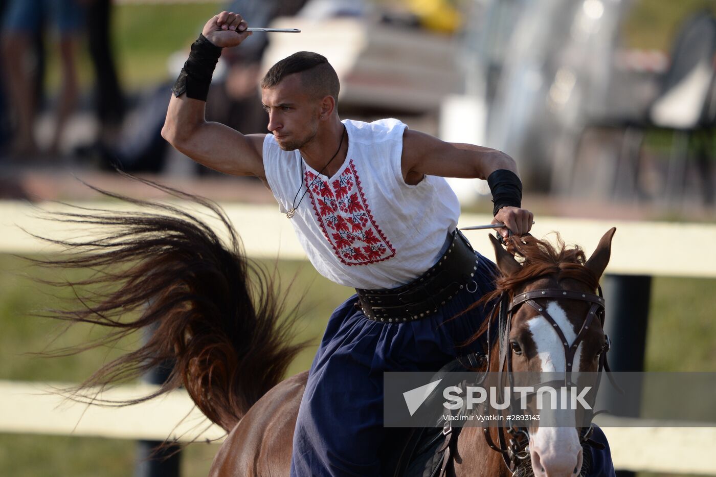 International trick riding competition