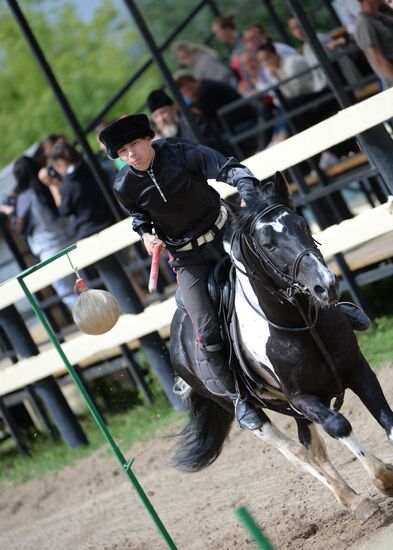 International fancy riding competition