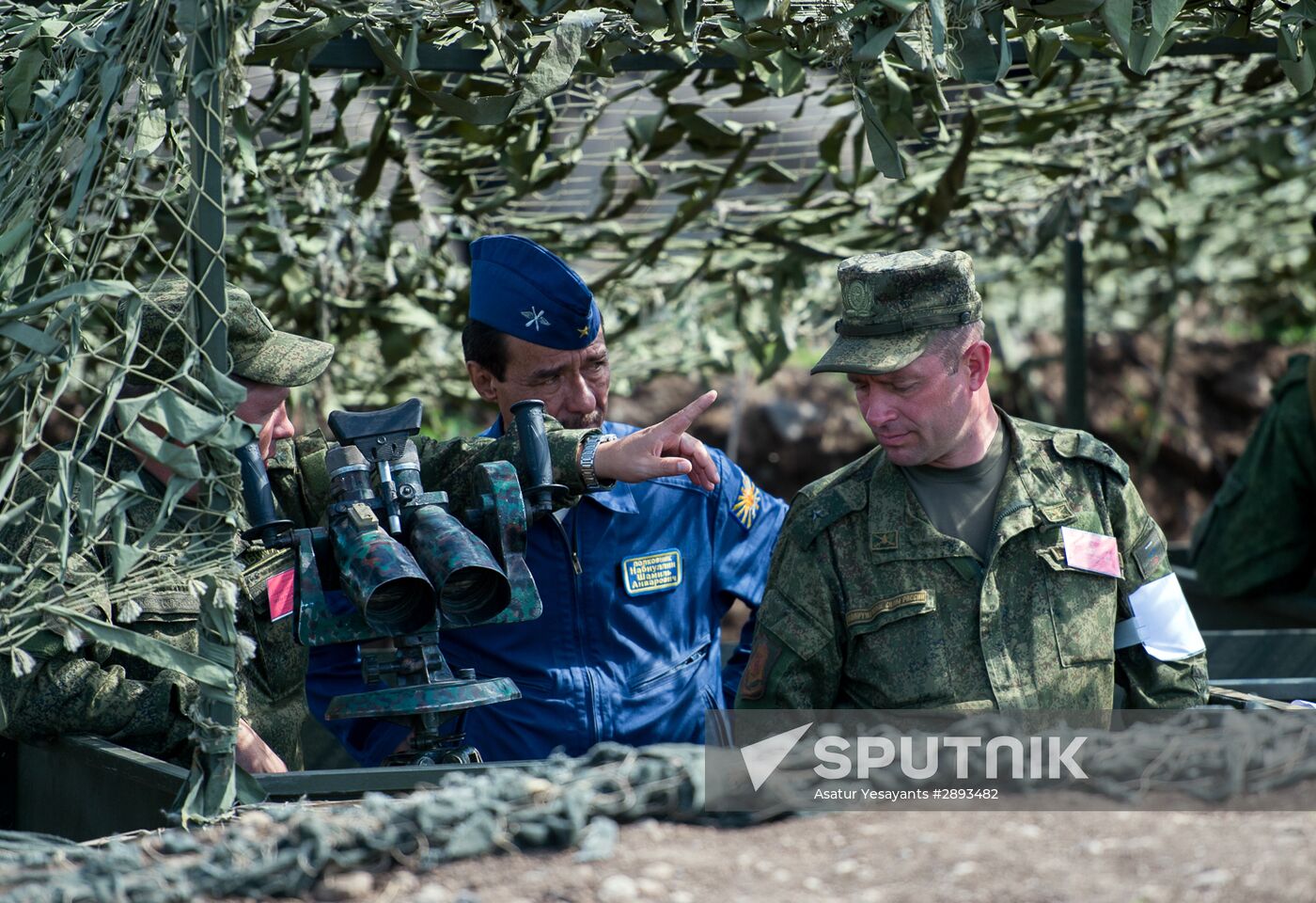 Military exercise at Alagyaz base in Armenia