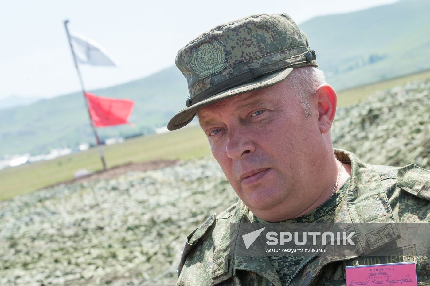 Military exercise at Alagyaz base in Armenia