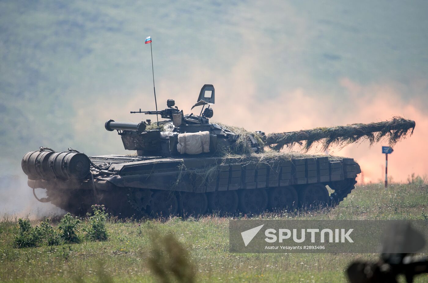 Military exercise at Alagyaz base in Armenia