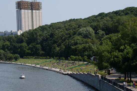 Heatwave in Moscow