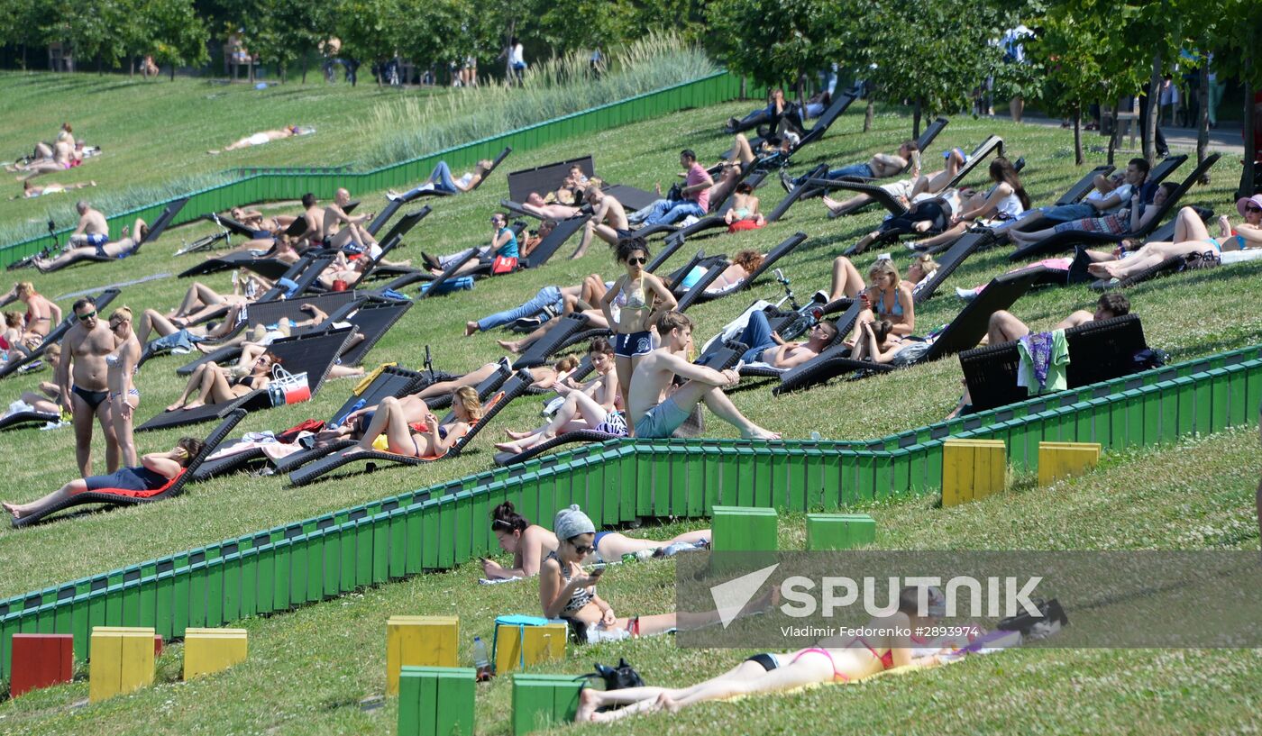 Heatwave in Moscow