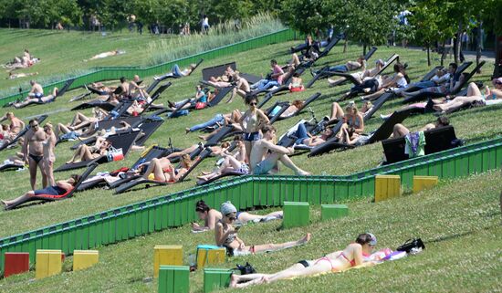 Heatwave in Moscow
