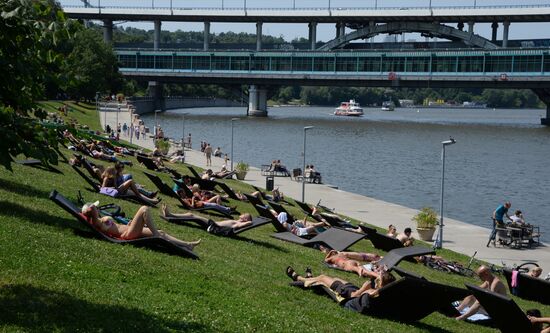 Heatwave in Moscow