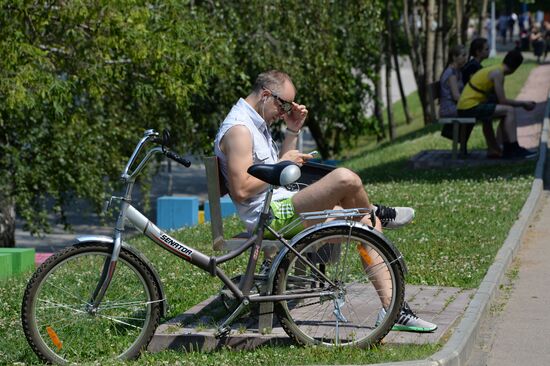 Heatwave in Moscow