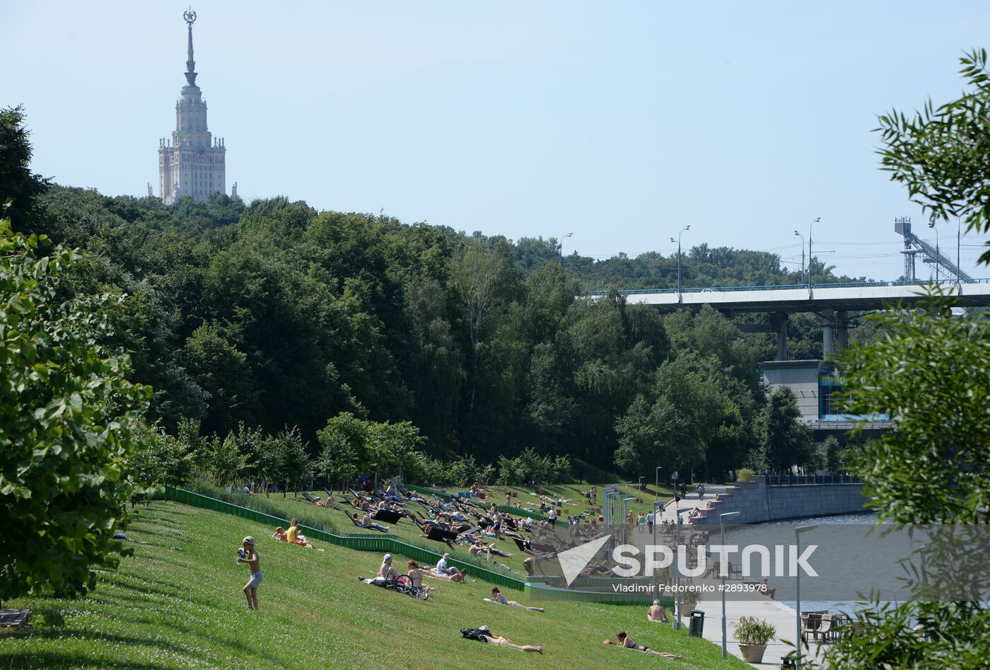 Heatwave in Moscow