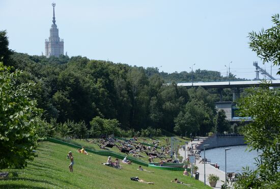 Heatwave in Moscow