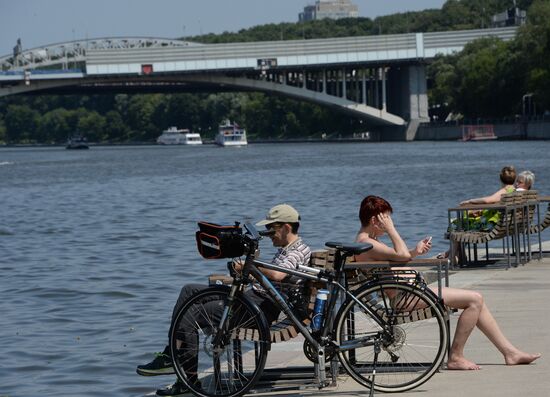 Heatwave in Moscow