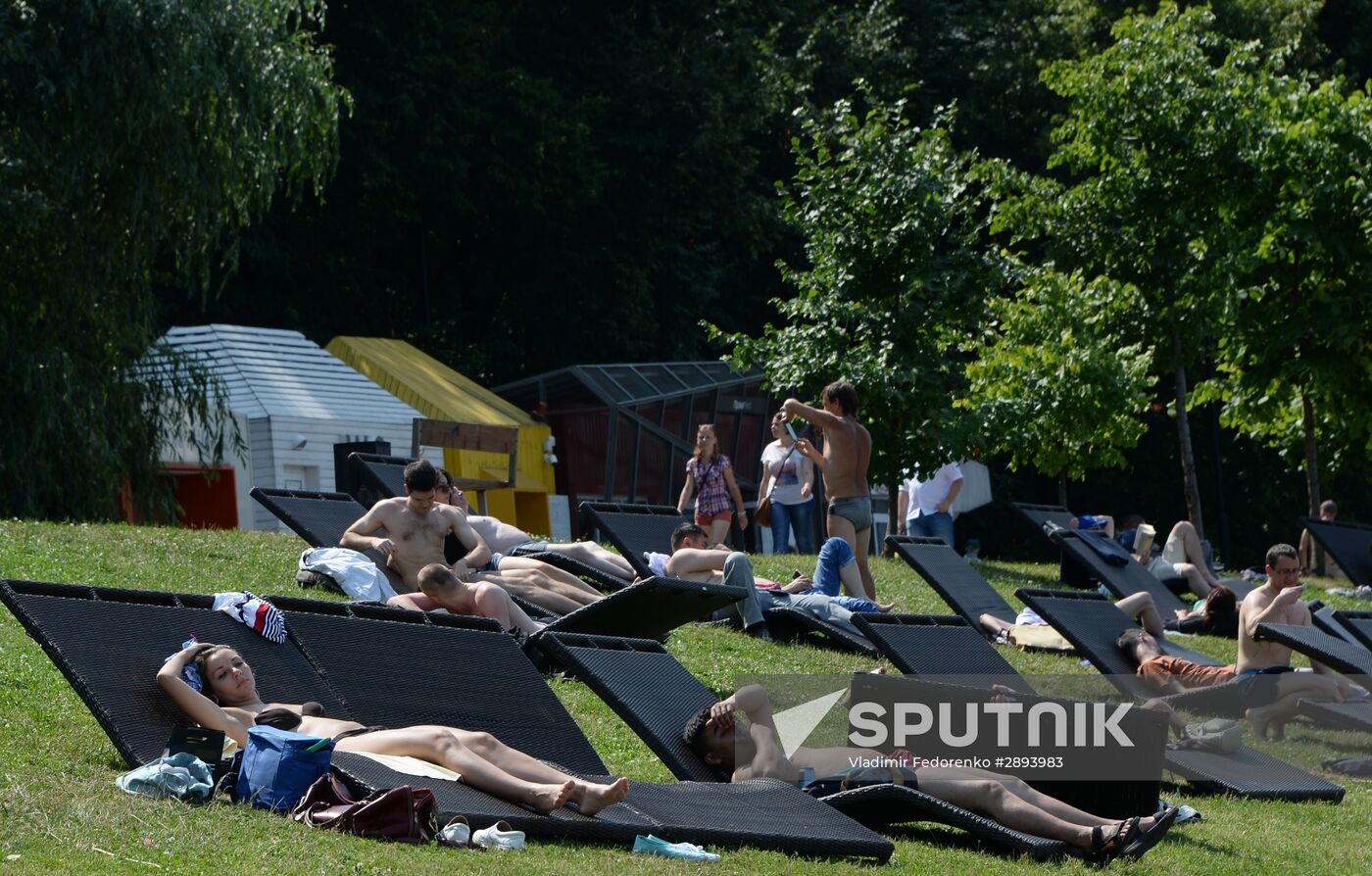 Heatwave in Moscow
