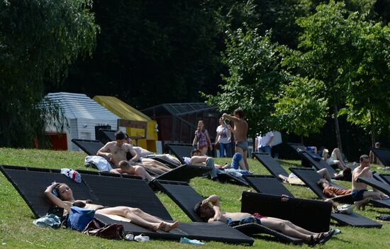 Heatwave in Moscow
