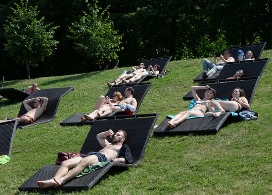 Heatwave in Moscow