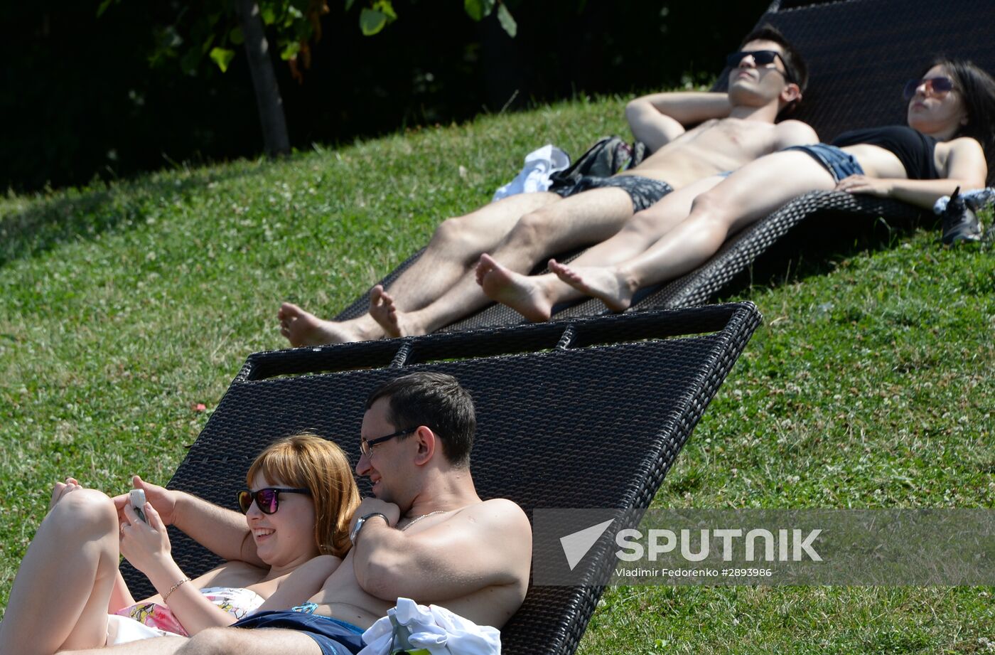 Heatwave in Moscow