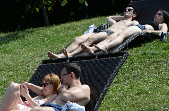 Heatwave in Moscow