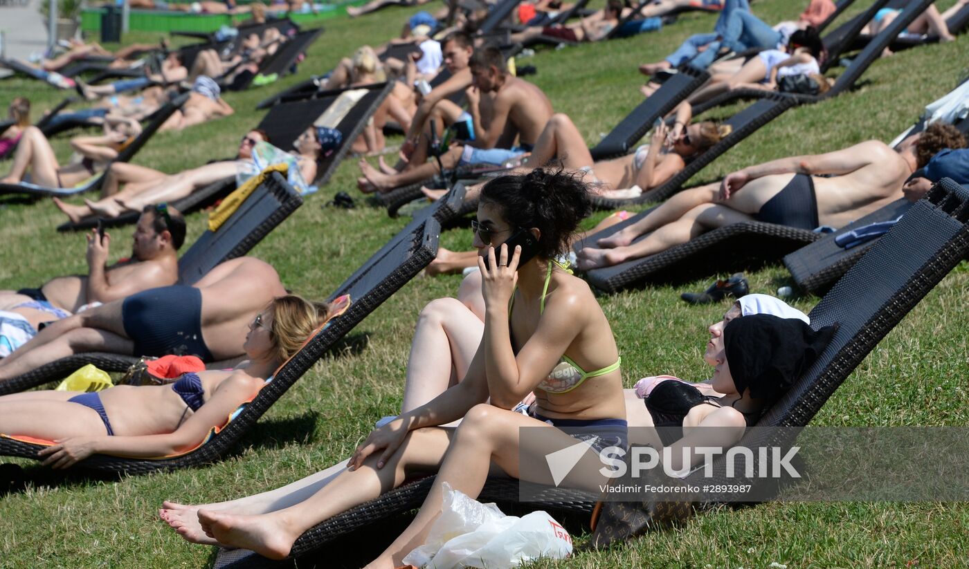 Heatwave in Moscow