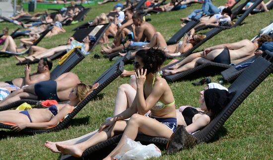 Heatwave in Moscow