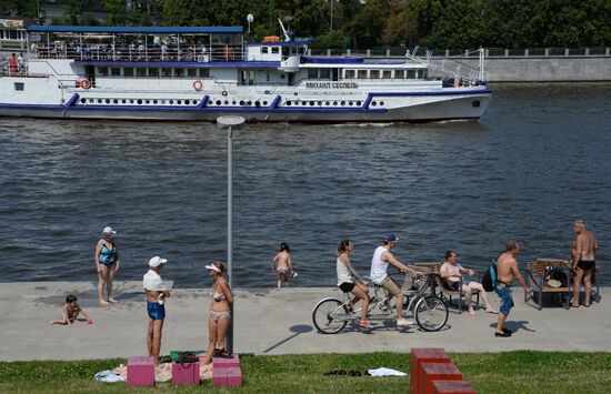 Heatwave in Moscow