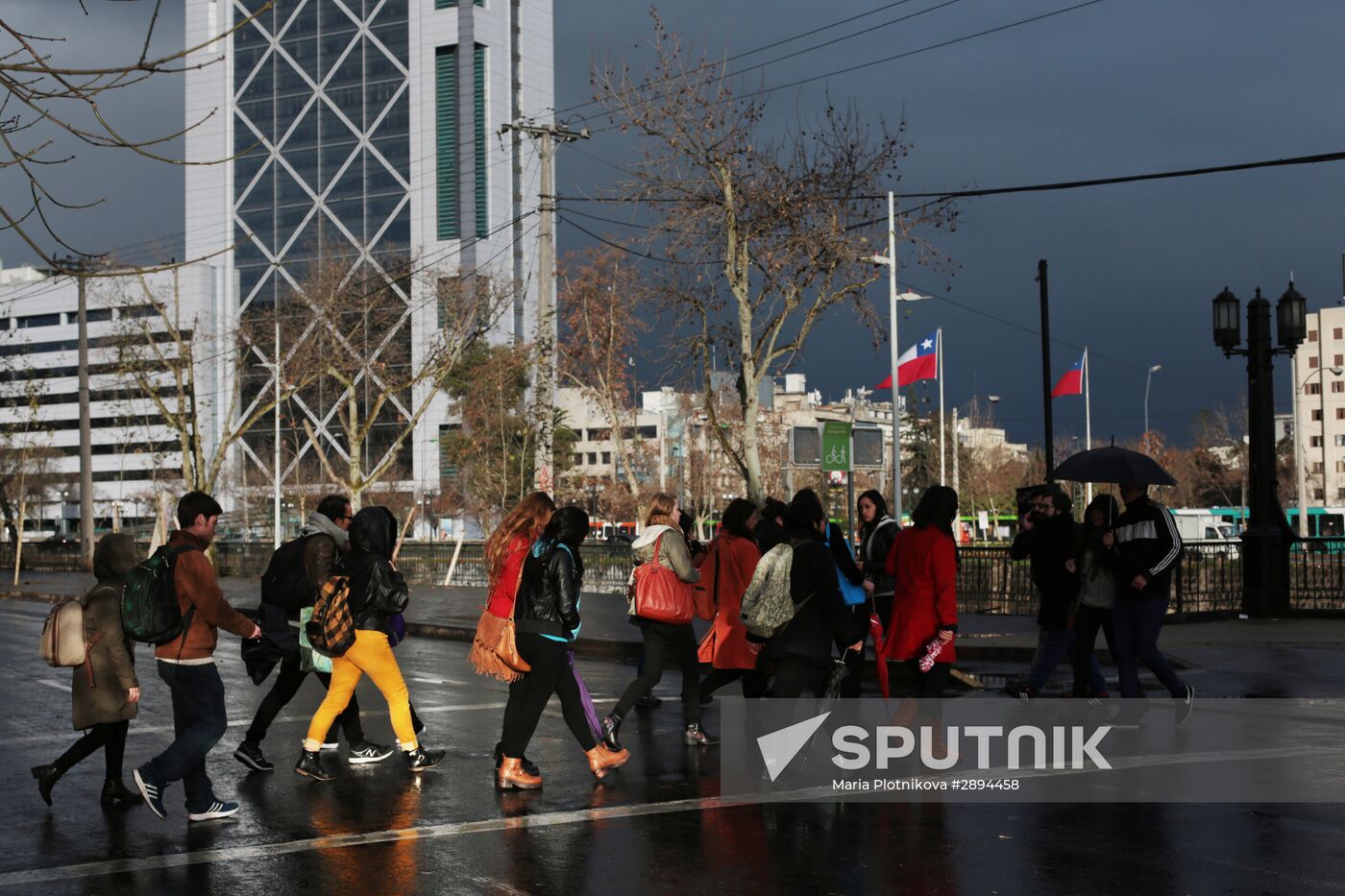 Cities of the world. Santiago