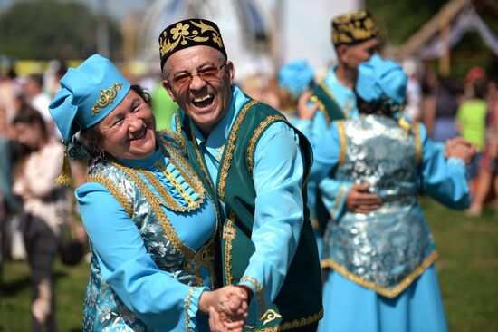Sabantuy-2016 citywide festival in Moscow