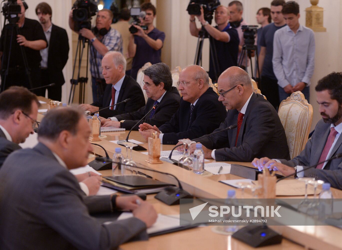Sergei Lavrov meets with Portuguese Foreign Minister Augusto Santos Silva