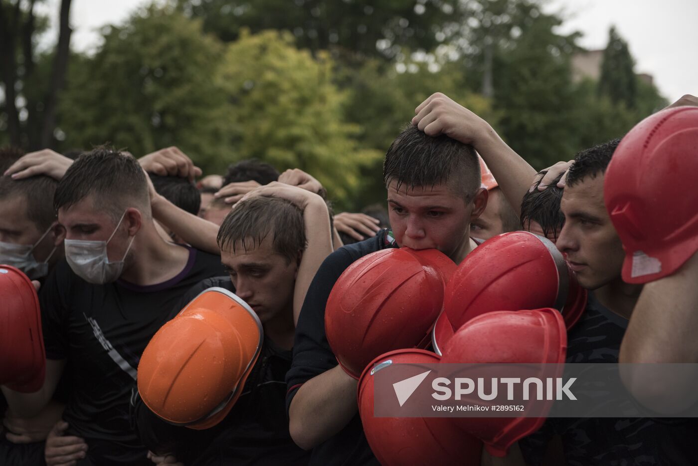 Training unarmed resistance to foreign armed mission invasion of Lugansk People's Republic