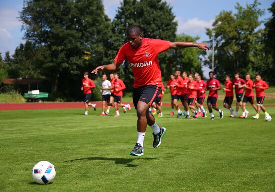 Spartak Football Club training session