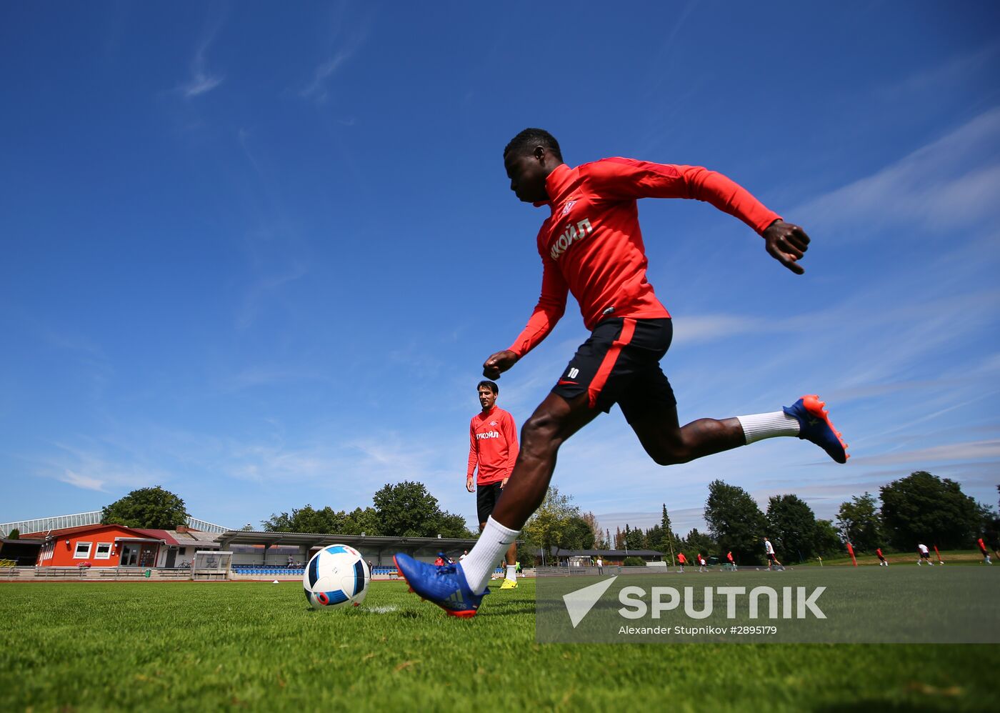 Spartak Football Club training session