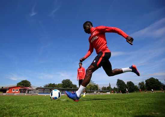 Spartak Football Club training session
