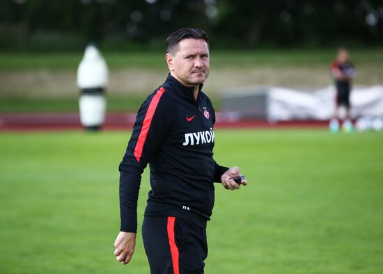 Spartak Football Club training session