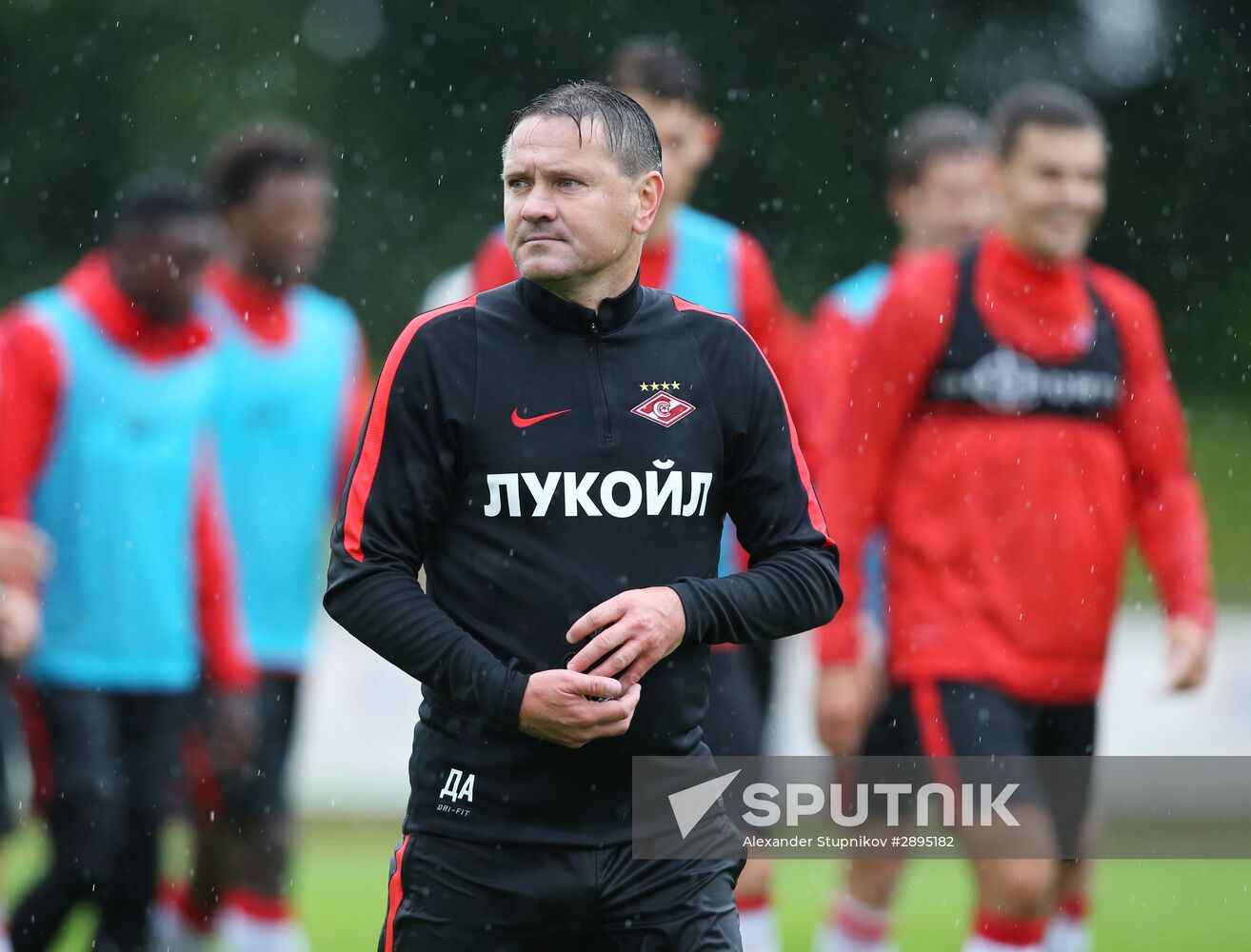 Spartak Football Club training session