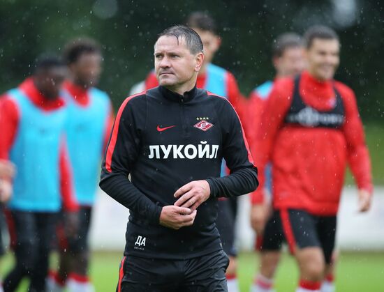 Spartak Football Club training session