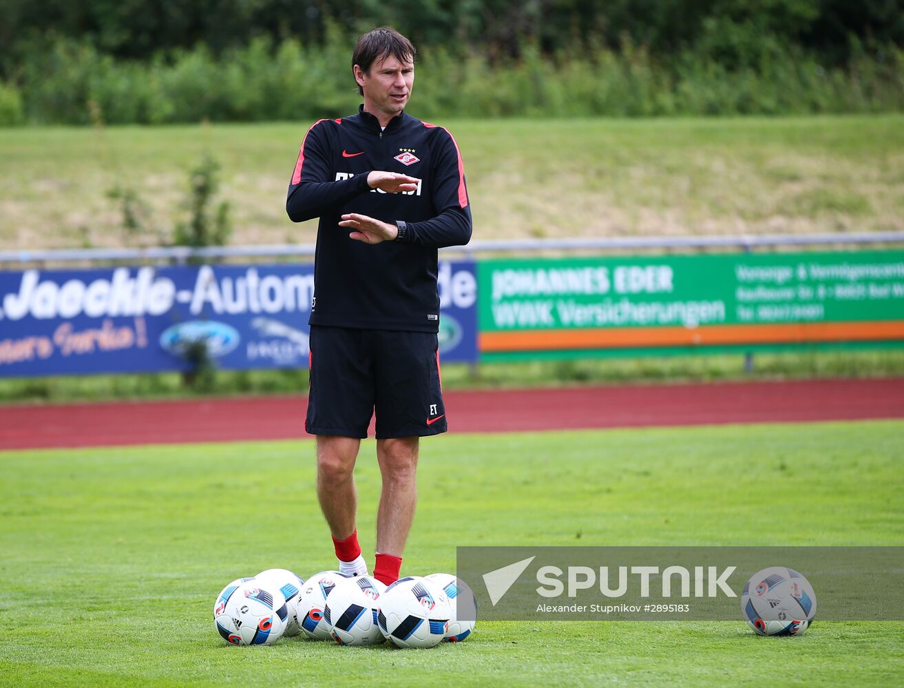 Spartak Football Club training session