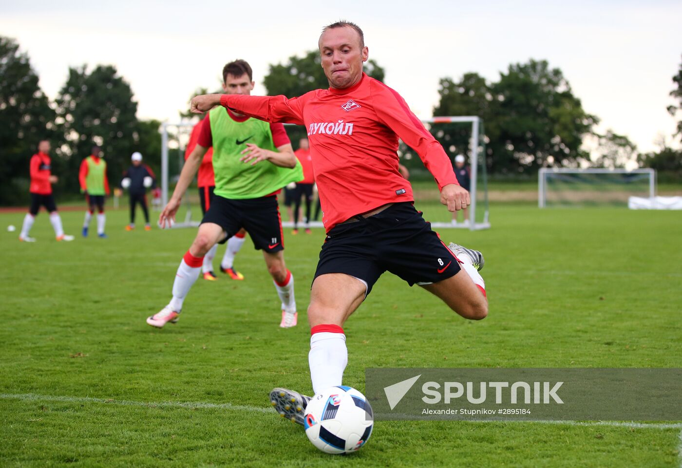 Spartak Football Club training session