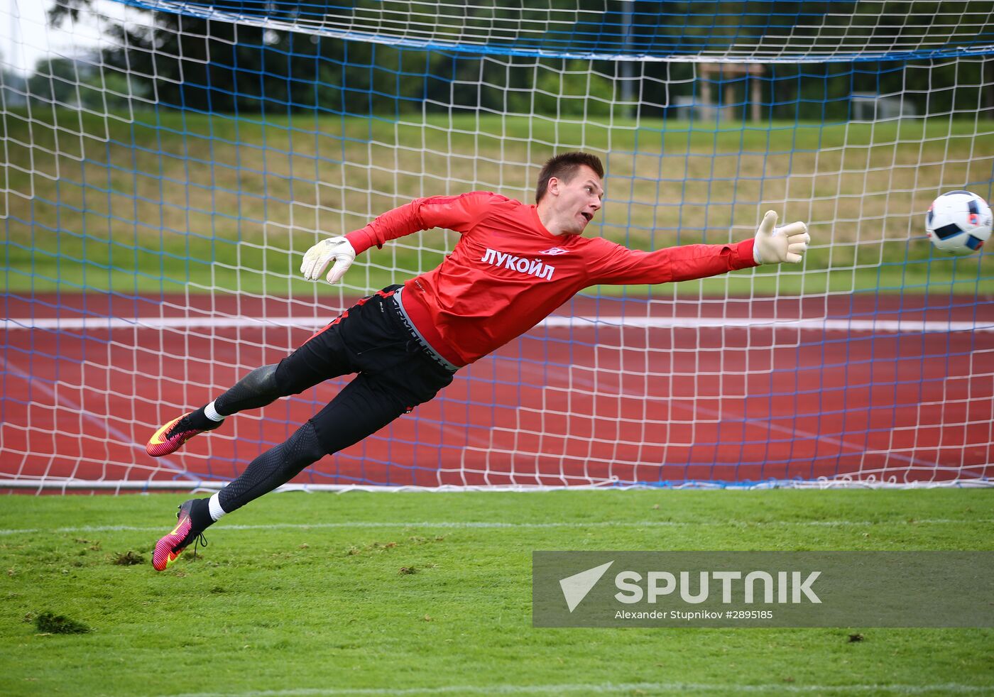 Spartak Football Club training session