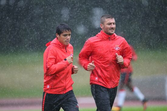 Spartak Football Club training session