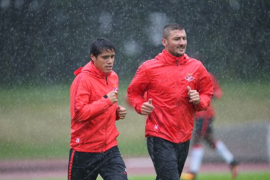 Spartak Football Club training session