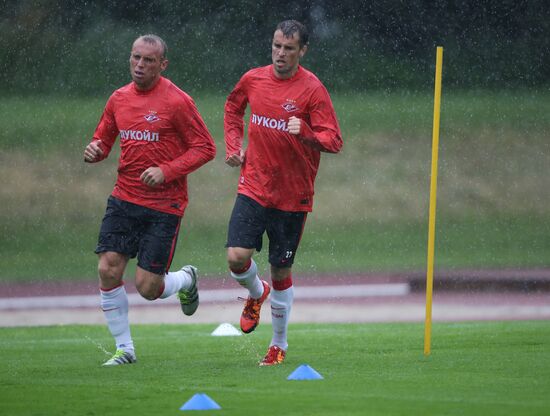 Spartak Football Club training session
