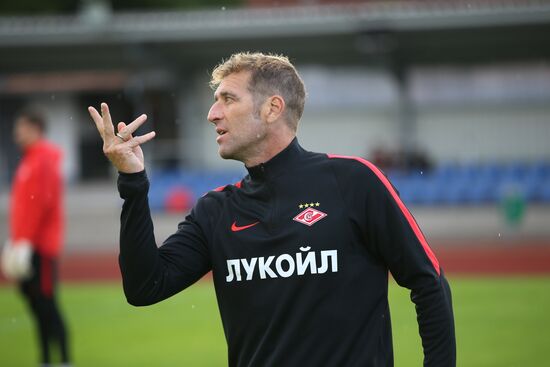 Spartak Football Club training session