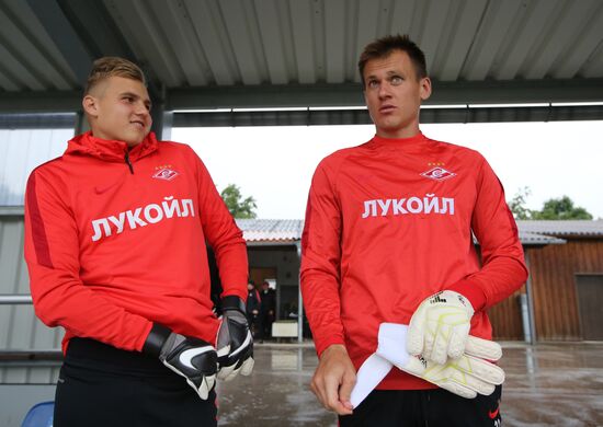 Spartak Football Club training session